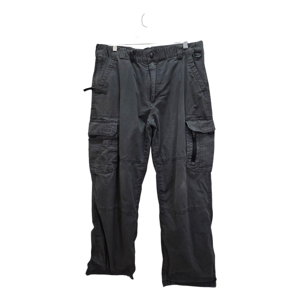BC Clothing Lined‎ Cargoes 34x28  Gorpcore Tactical Utility Pants Gray Utility